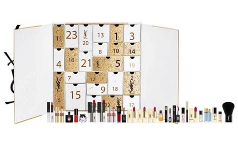 Calendario de Adviento Yves Saint Laurent 2021 Belleza de Lujo.